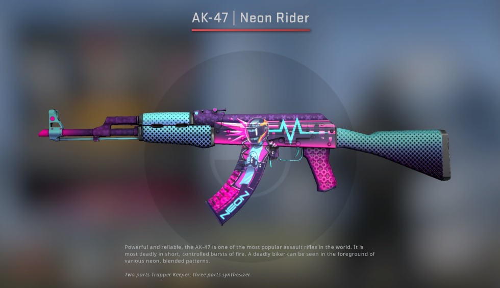 Neon background for the desktop