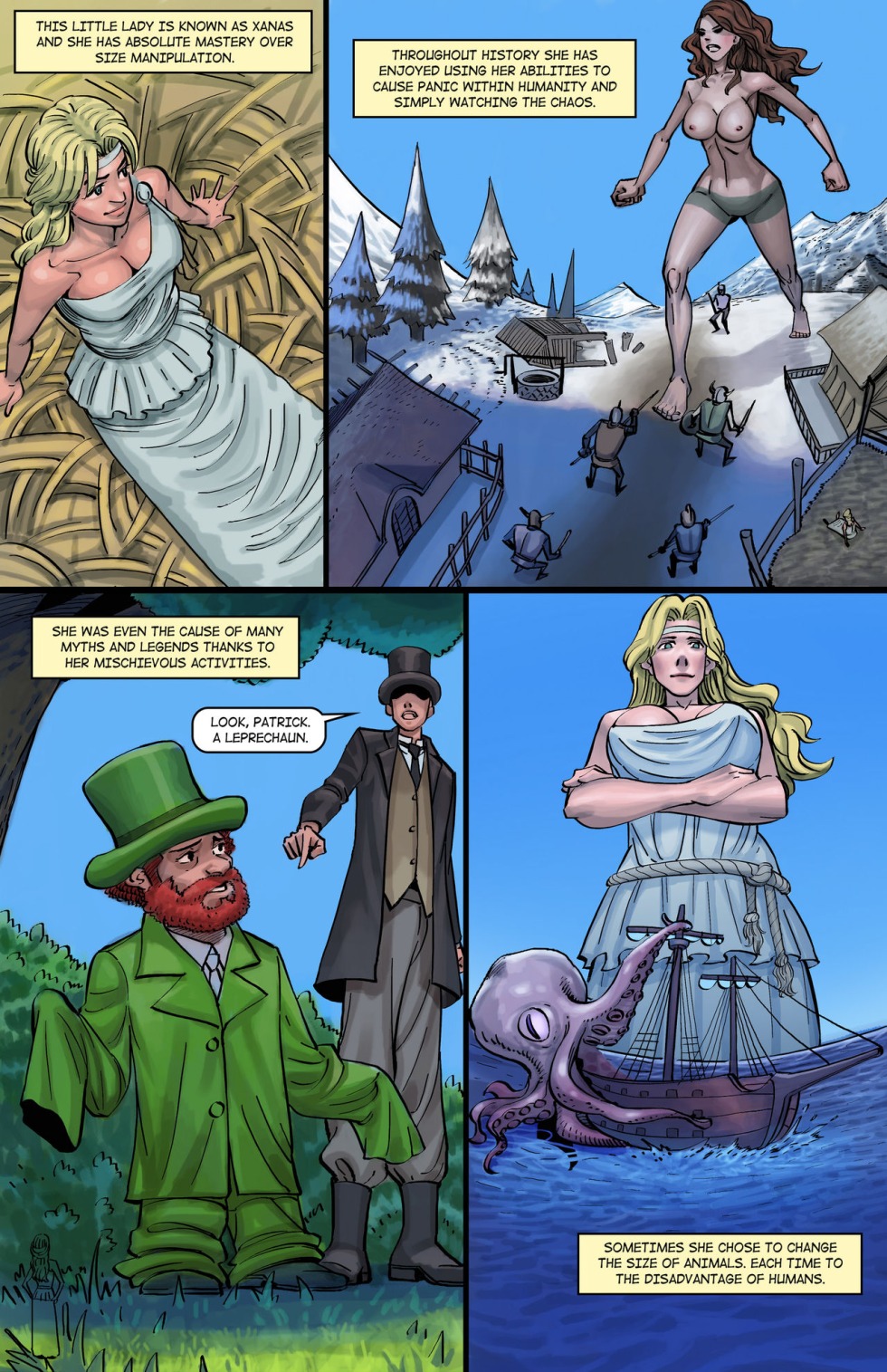 Giantess Hentai Titanes attack