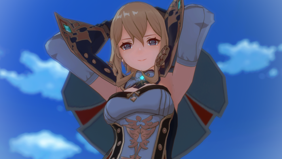 Mona Genshin Impact Naked