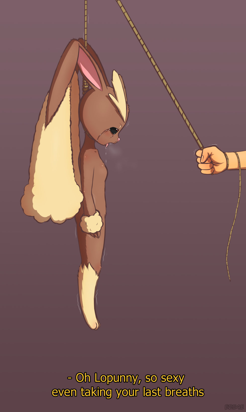 Hanging the girls anime