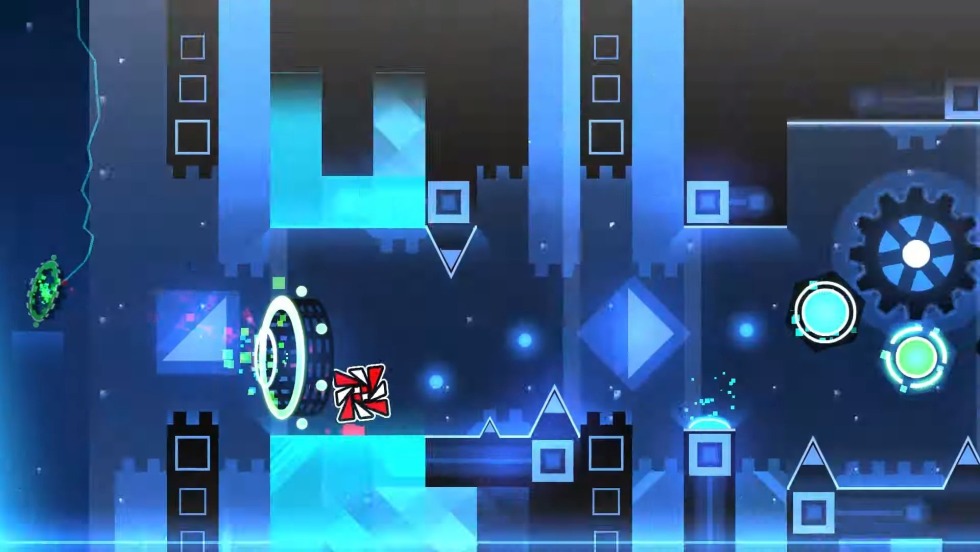 Female silhouette on a dark background