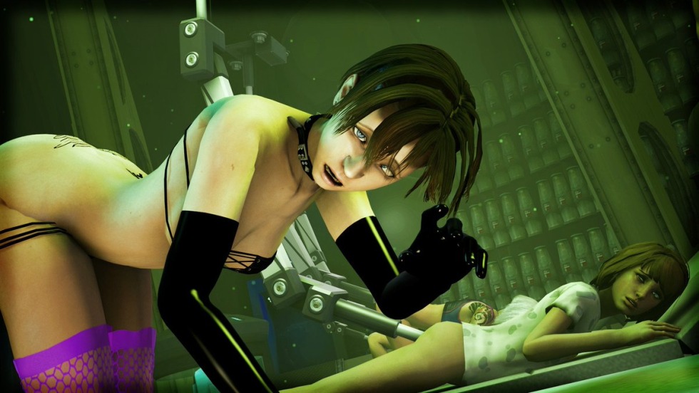 3D Rebecca Chambers Anal