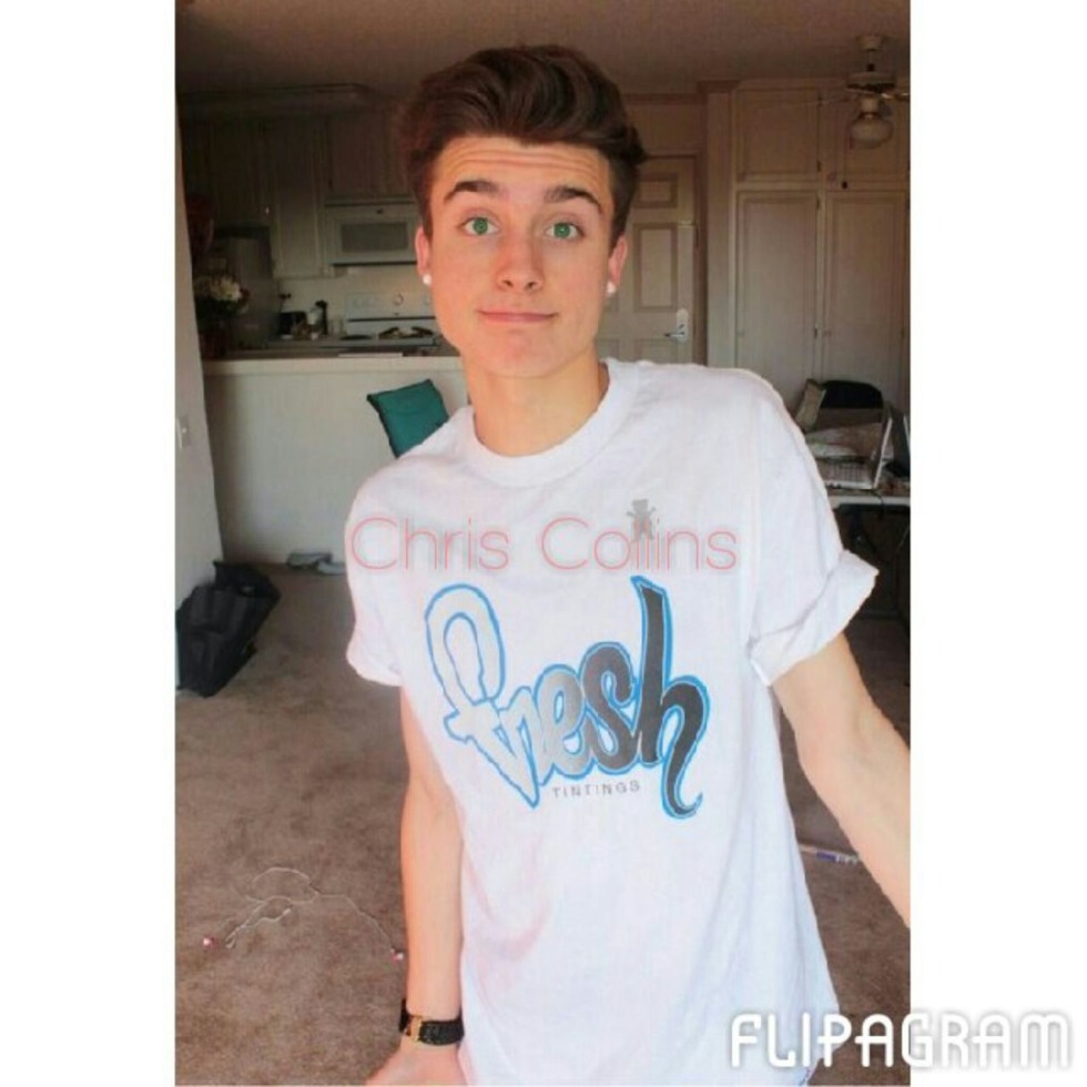 Christian Collins is naked