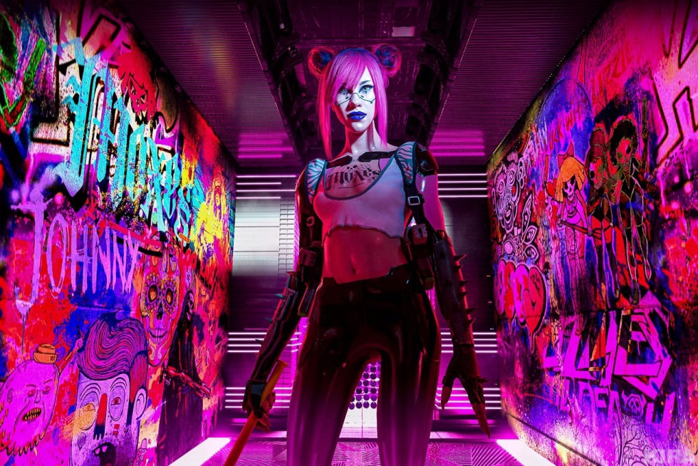 Cyber art in contact