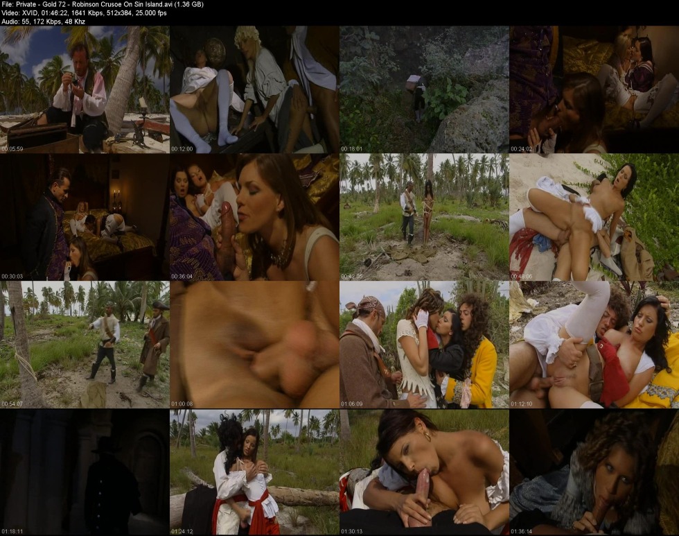 Private Gold 72: Robinson Crusoe on Sin Island