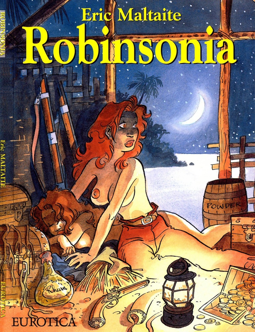 Erotic comic book Robinson