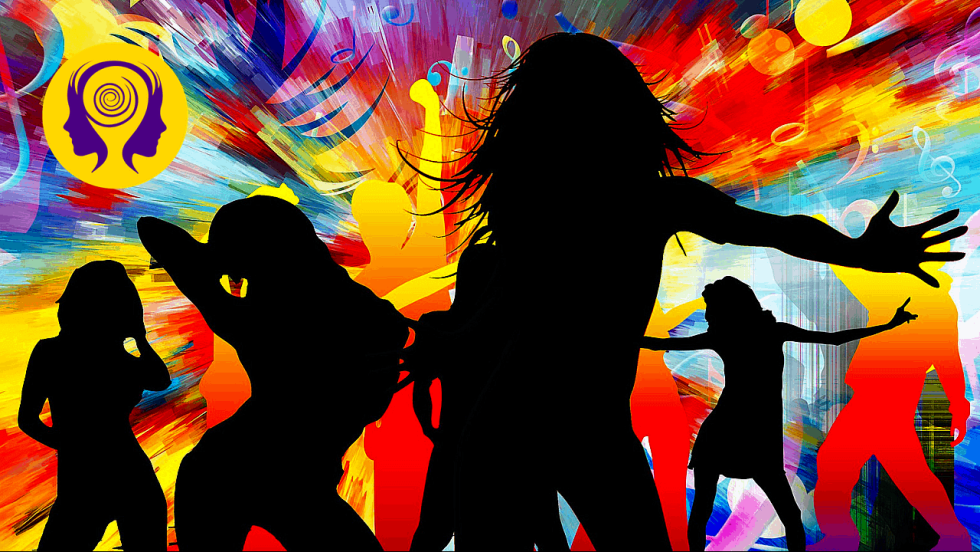 Brunette girl in bed