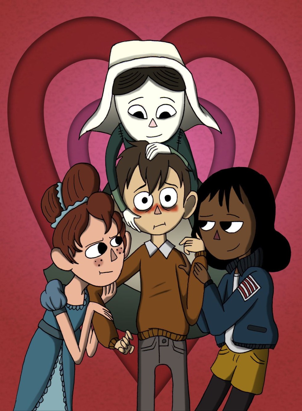 Enoch on the other side of the hedge