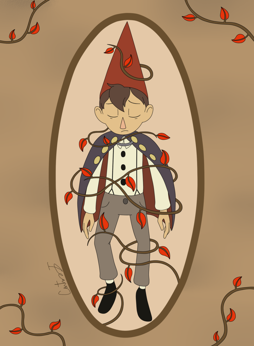 Sialya in a pencil Beatrice