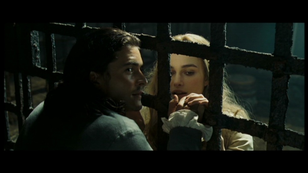 Kira Knightley Pirates of the Caribbean Sea