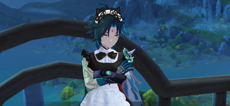 Dilyuk Genshin minimalism