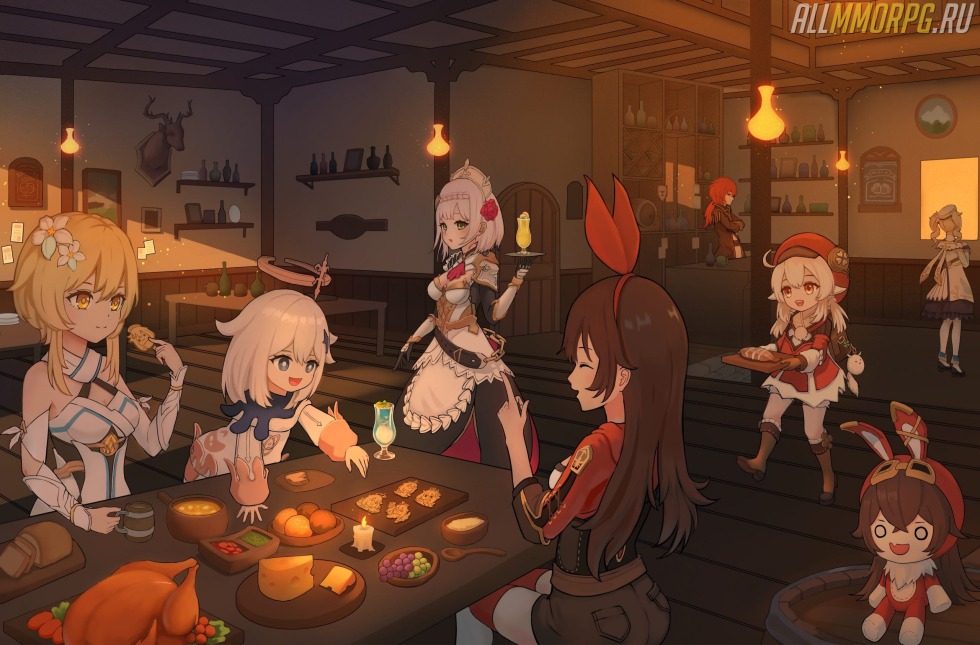 Ayato and Tartalya Genshin Arta