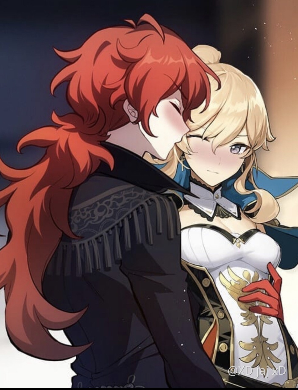 Dilyuk and Jin Art Genshin