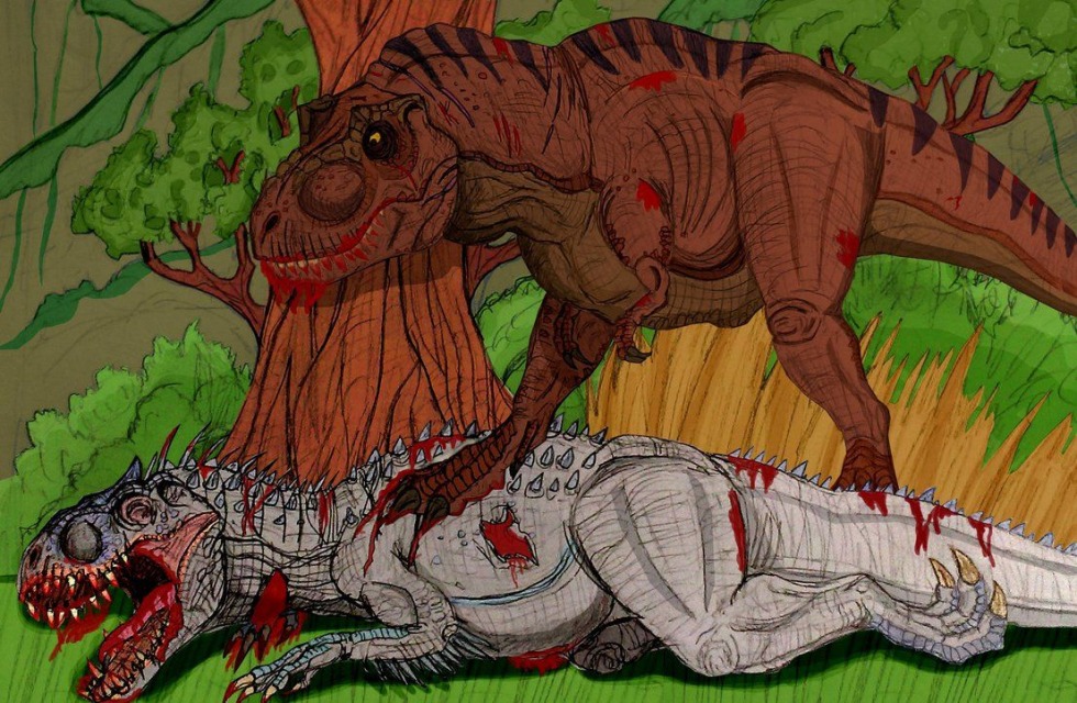 Nublar island Map for Minecraft