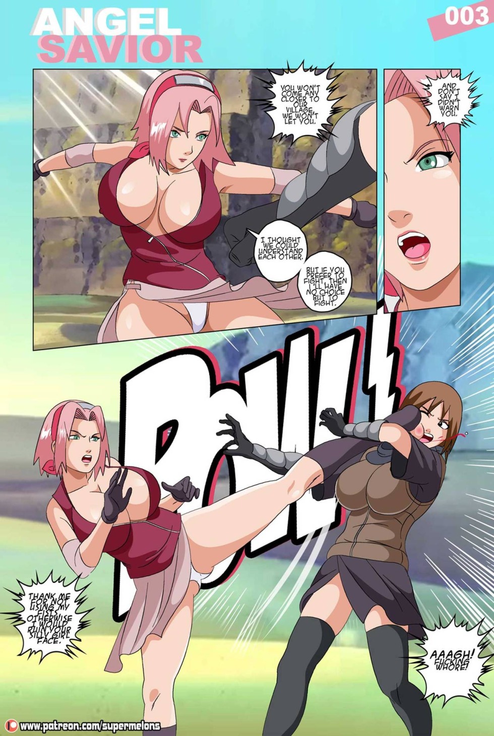 Naruto Supermelons Hentai Comics
