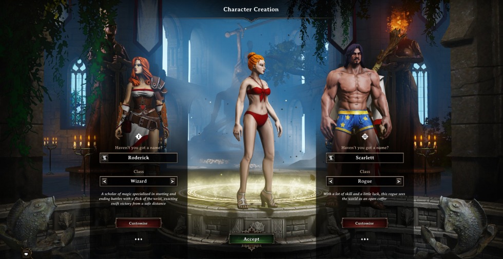 Women's armor Divinity 2