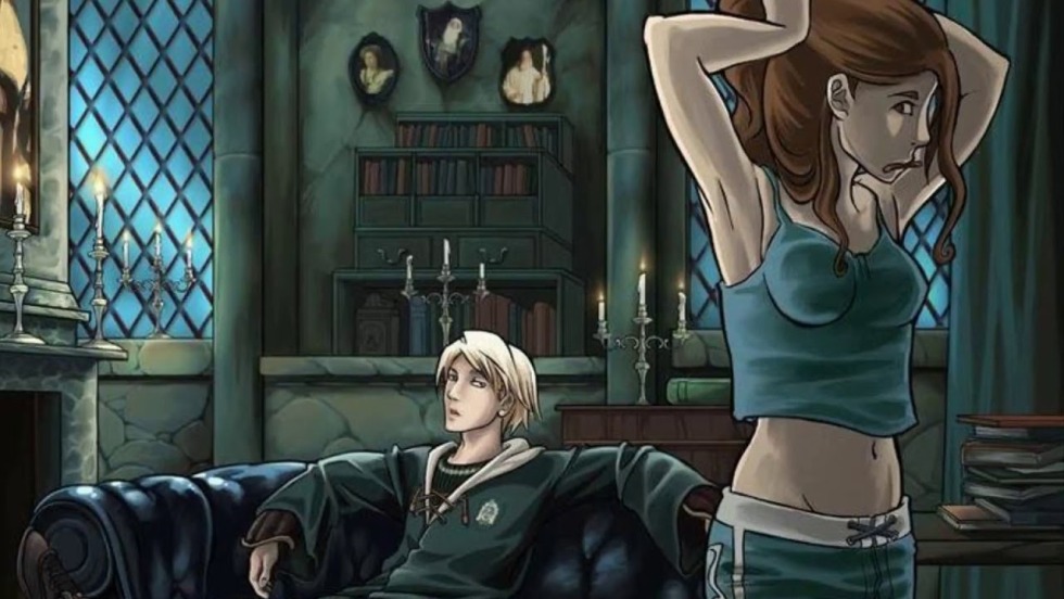 Drawings from the movie Harry Potter