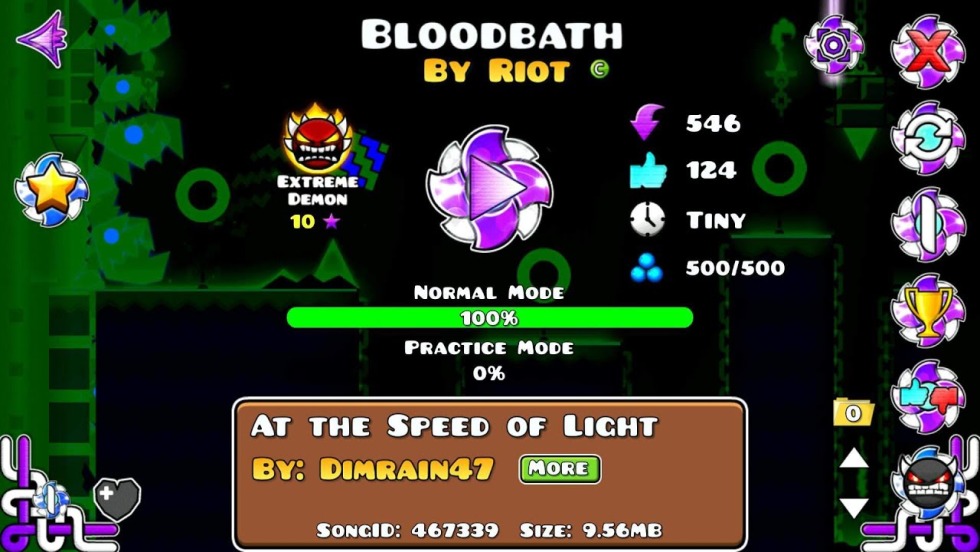 Bloodbath Geometry Dash 100