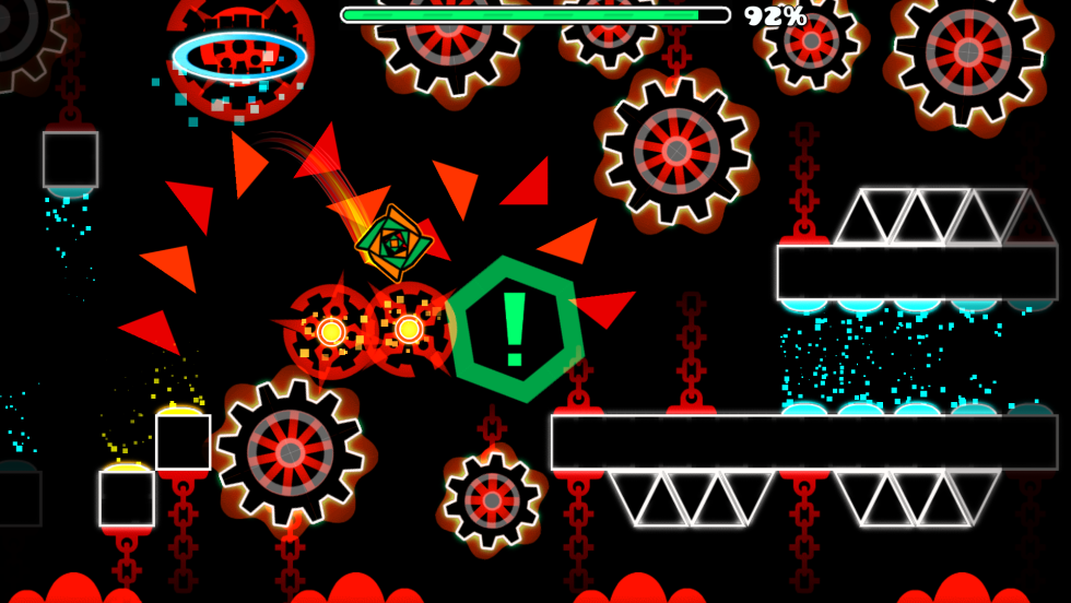 Pictures of the geometry Dash