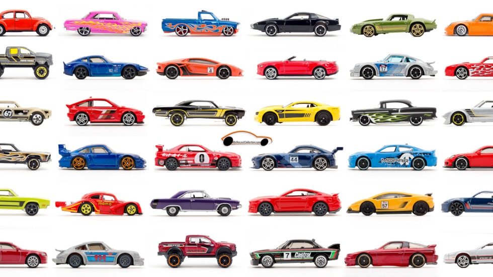 Colored cars