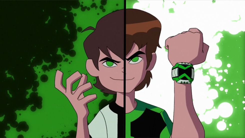 Ben 10 receives omnitrix