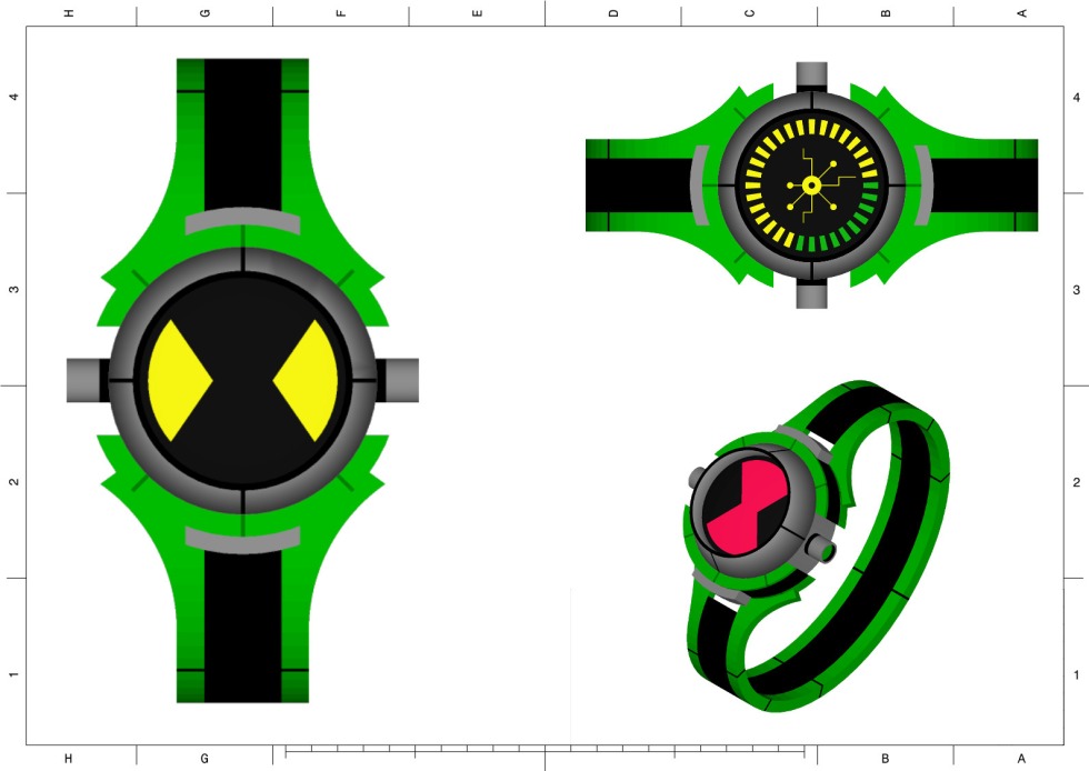 Bin 10 omnitrix Albedo