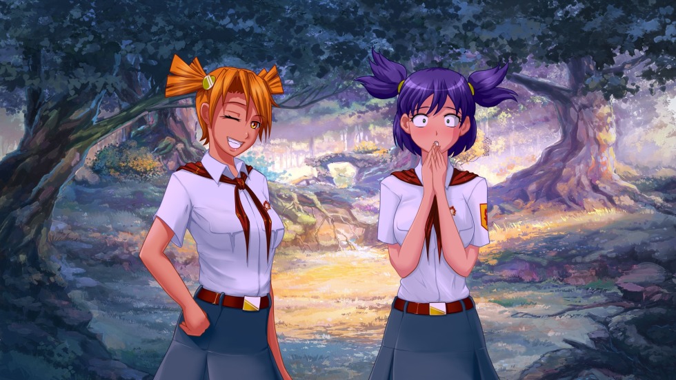 Alisa Dvochevskaya and Lena