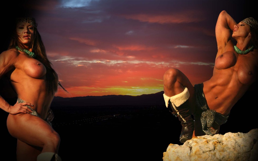 Amber Deluka Naked without panties