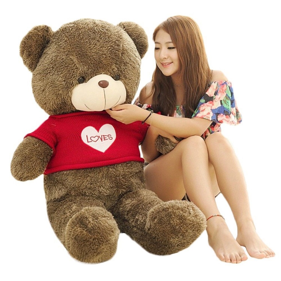 Sexy girls with plush bears