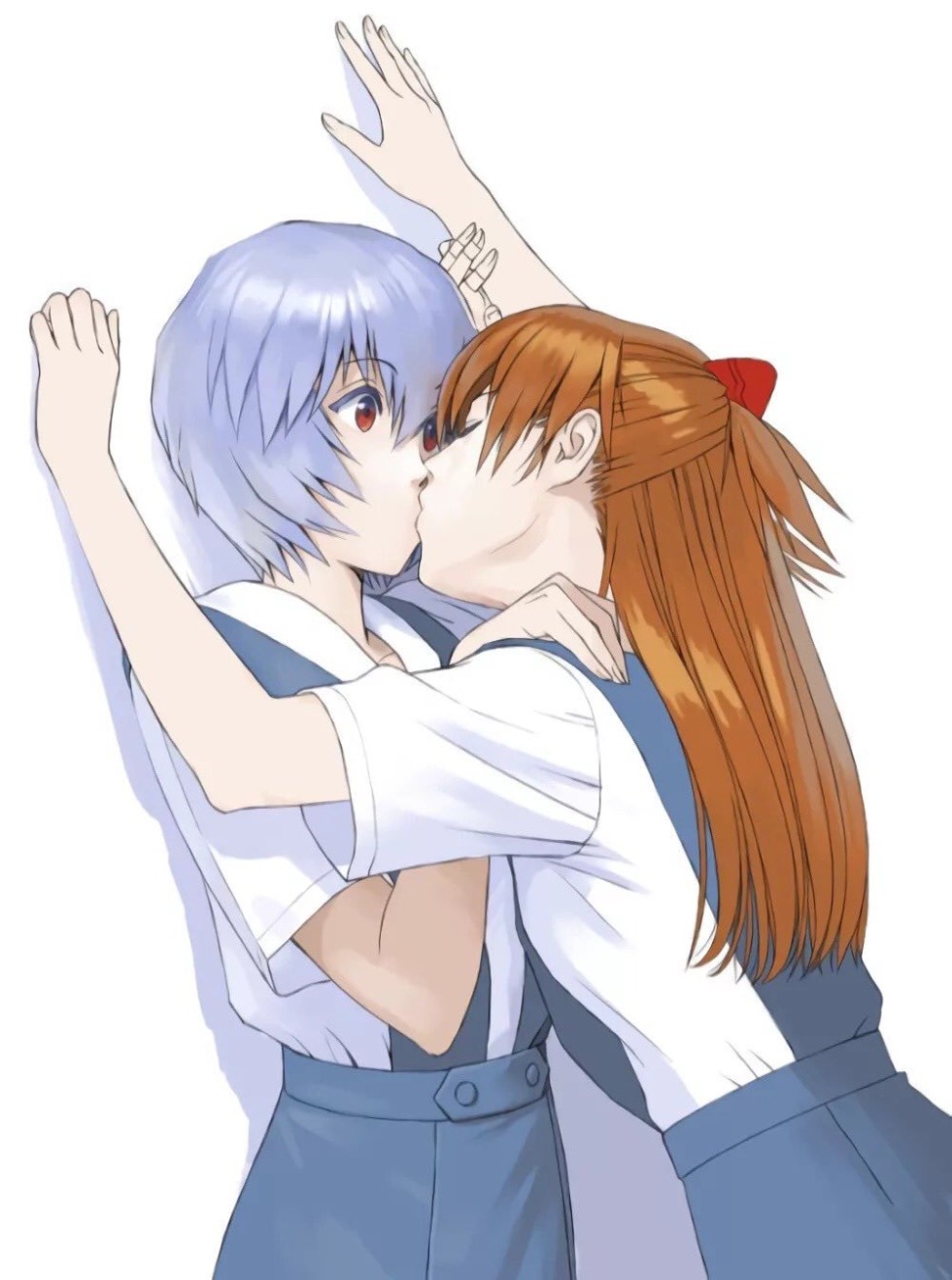 Asuka and Rey Yuri