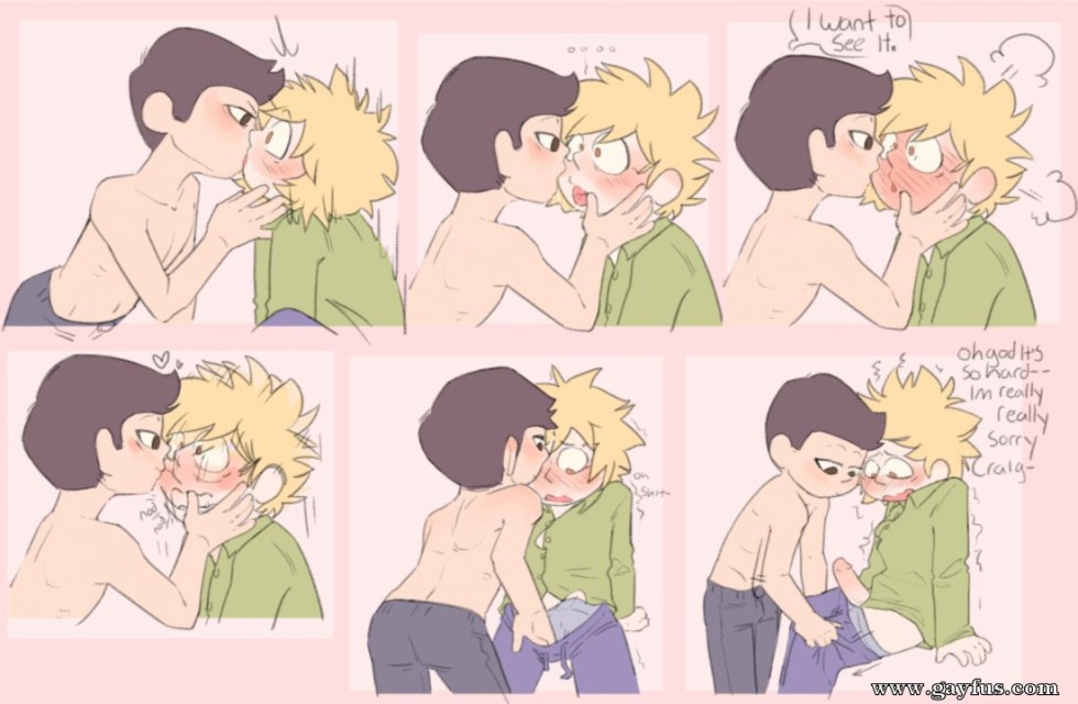 Kyle Brooflovski and Kenny McCormic Rule34