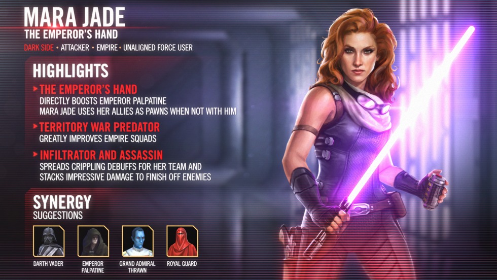 Star Wars Mara Jade
