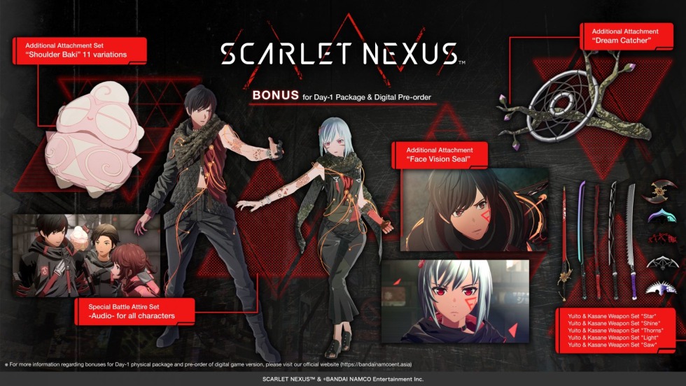 Scarlet Nexus Bonus Costume