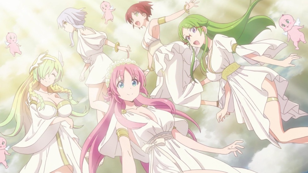 The commandant of the dormitory of the goddesses / Megami -ryo no ryoubo-kun