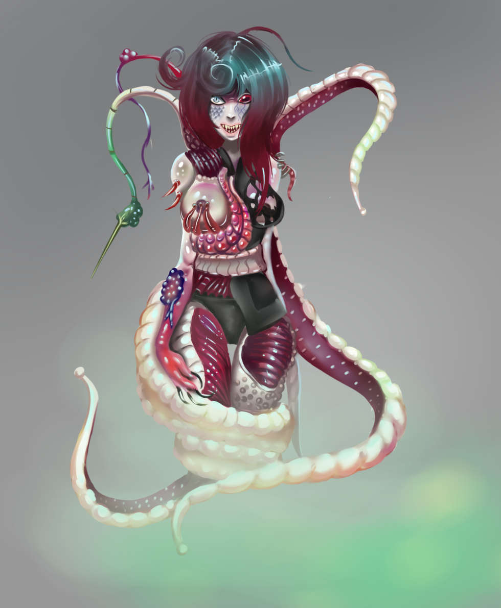 Julia Peresild and Klim Shipenko in space