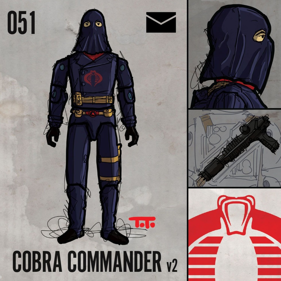 G I Joe Cobra Commander toys