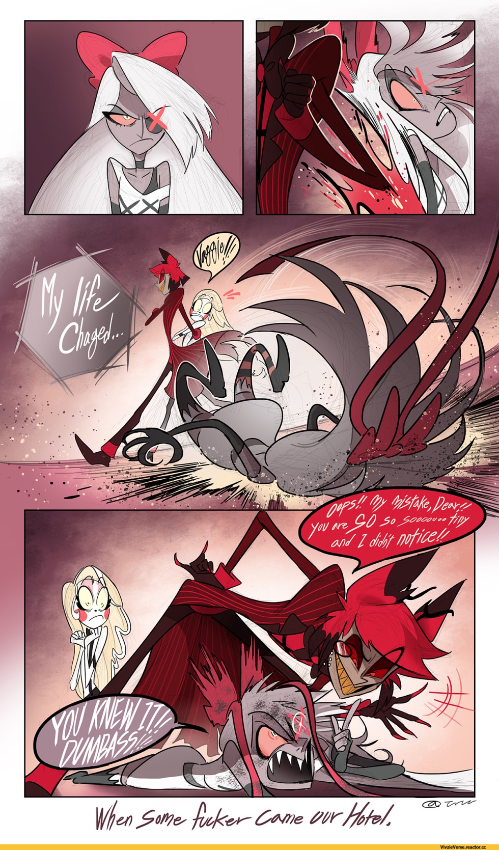 Alien creature with tentacles