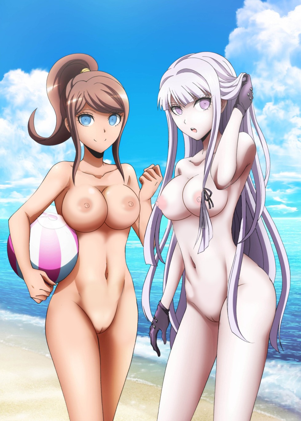 Dangganronpa ao Asakhina Hentai