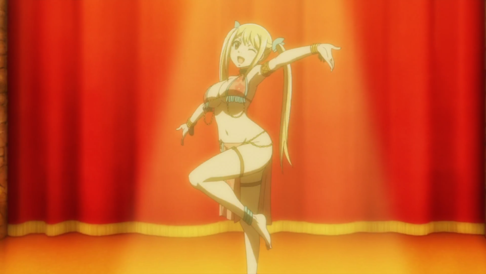 Lucy Heartfilia Dragon crying
