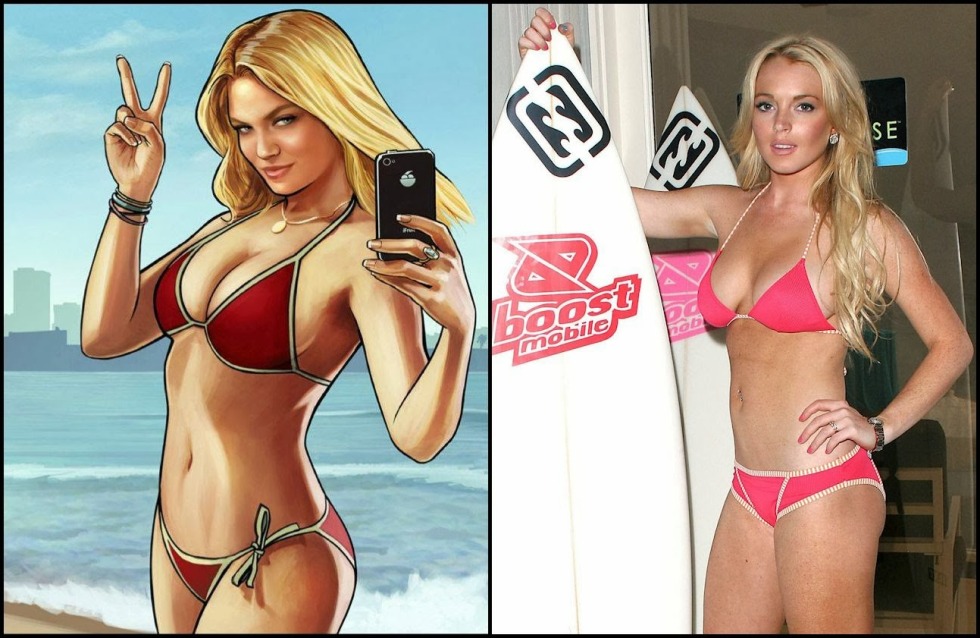 Lindsay Lohan in the Kanyon movie