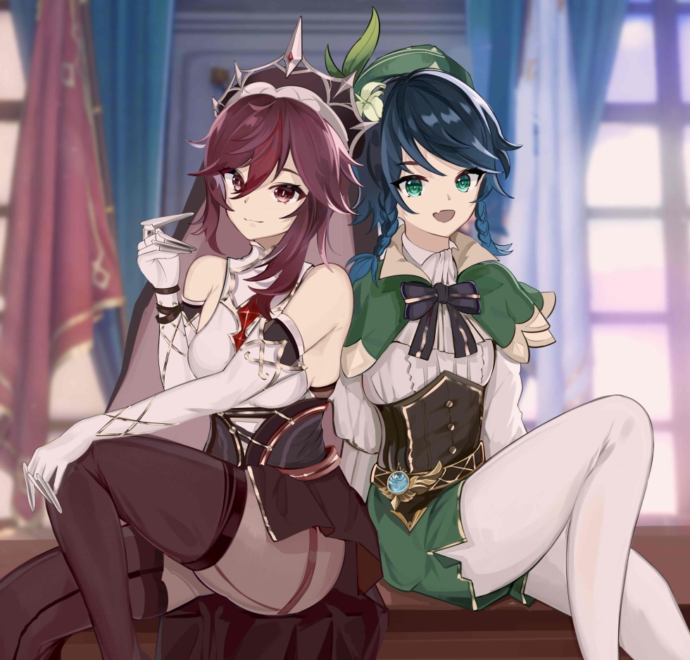 Albedo and Venta Genshin