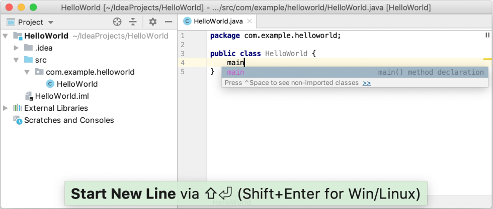 Comparison of the Python and Java code