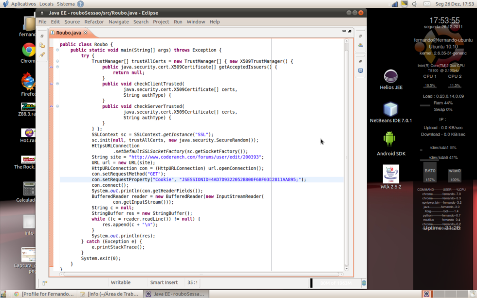 Julia Melnikova in the series Legal