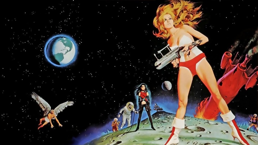 Girl space art