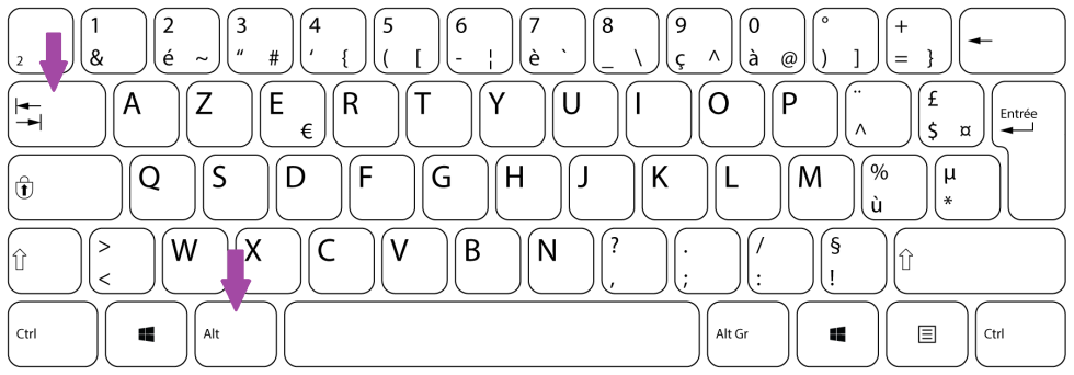 Arab keyboard layout