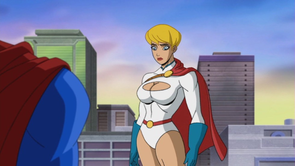 Power Gerl Superman Batman Enemies of Society