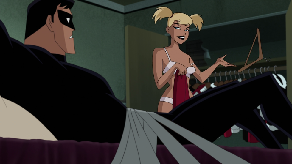 Batman and Harley quinn cartoon