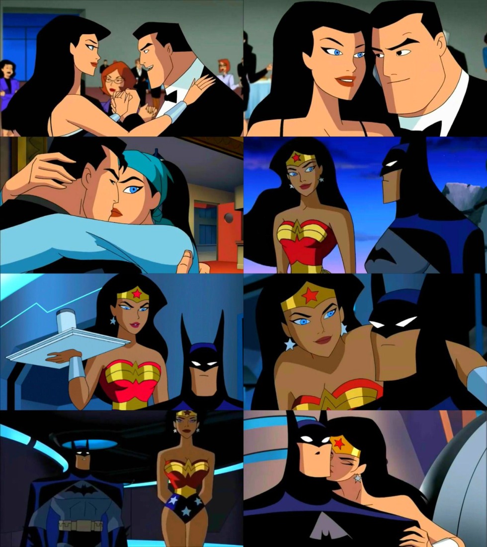 Justice League 2001 Batman and Diana