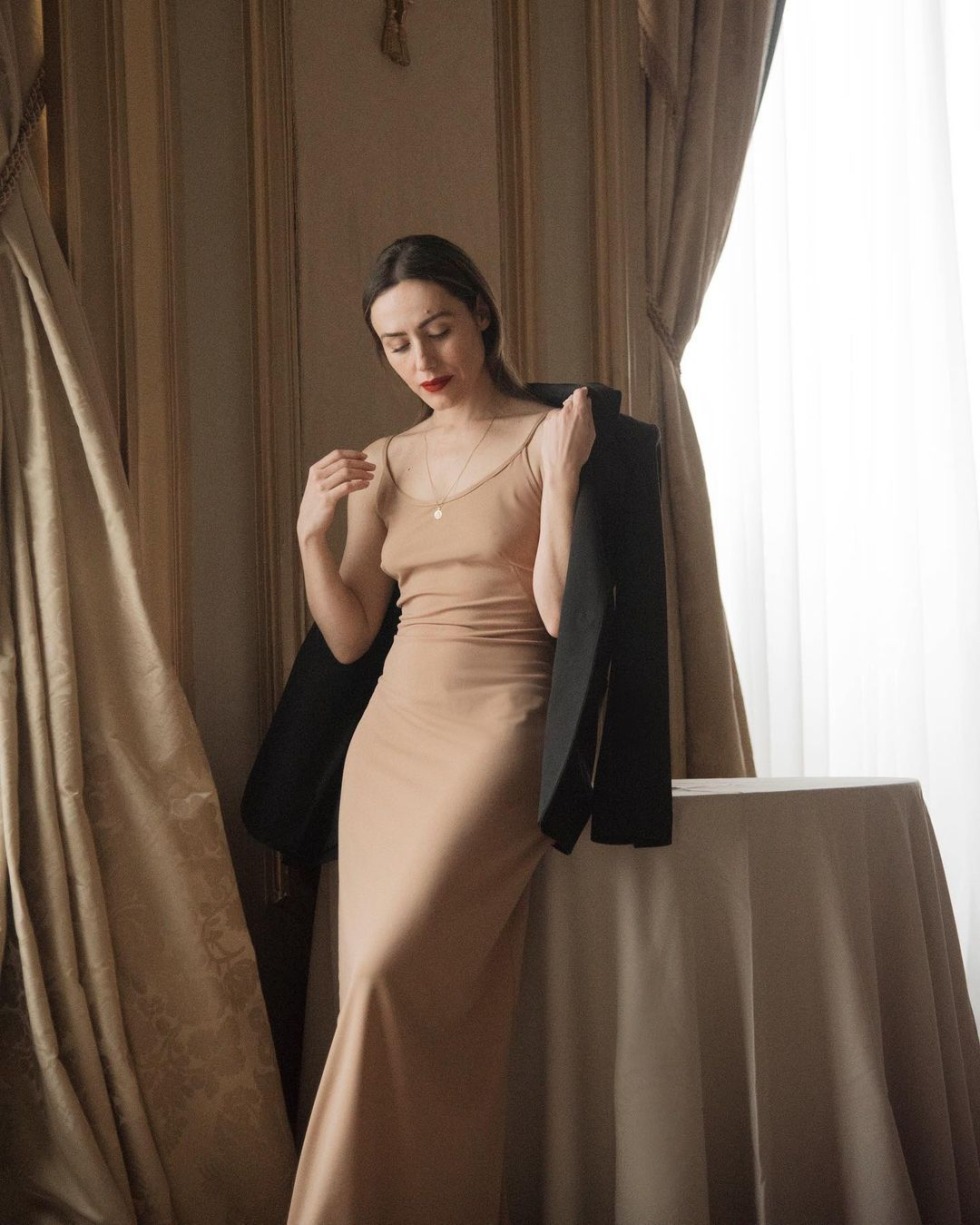 Irene Montala in stockings