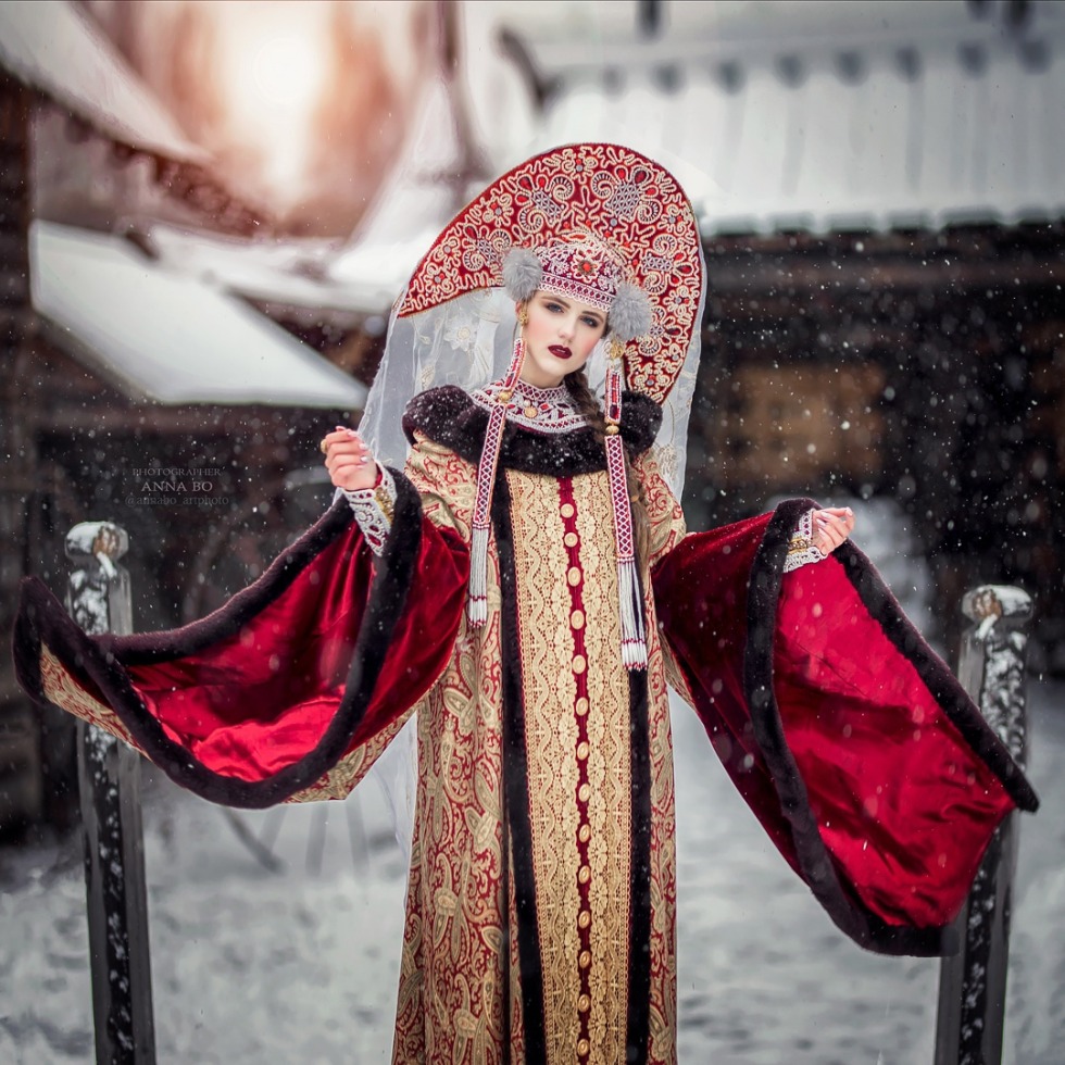 The image of the Russian queen